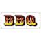 Signmission BBQ BANNER SIGN barbque bbq smoker signs ribs chicken pork beef B-96 BBQ Banner - alternate 1